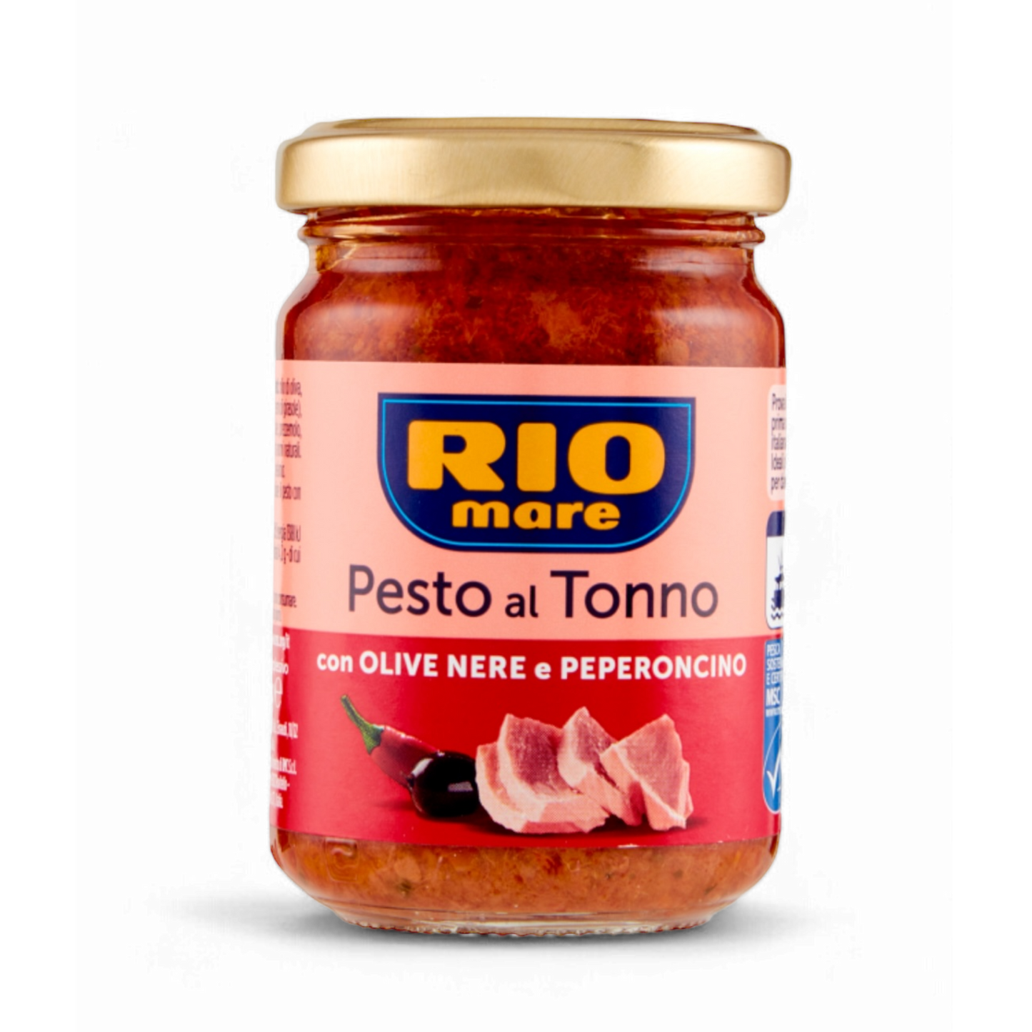 Rio Mare - Thunfischpesto schwarze Oliven und Pepperoni - 130g