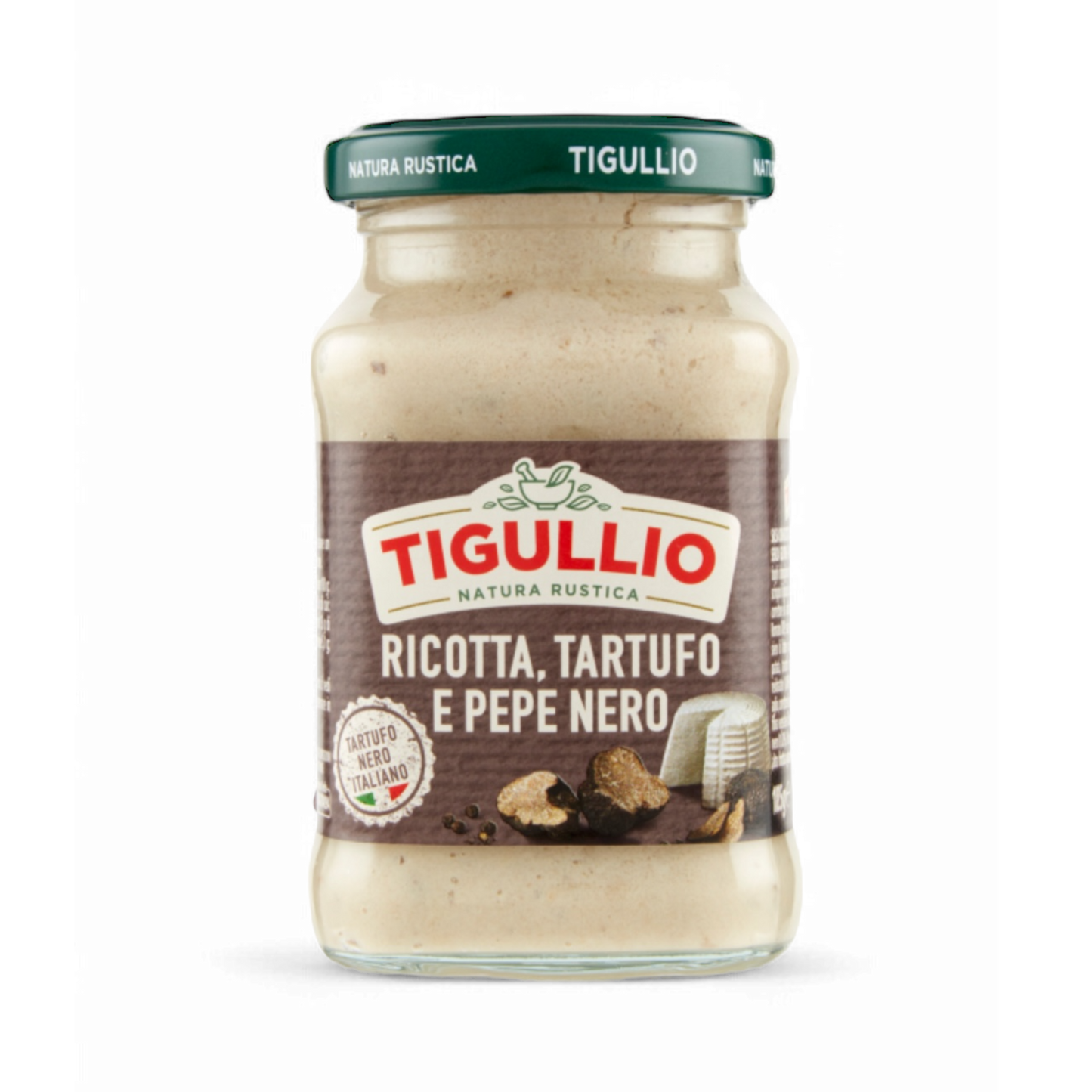 Tigullio - Pesto Ricotta, Trüffel und schwarzer Pfeffer - 185g