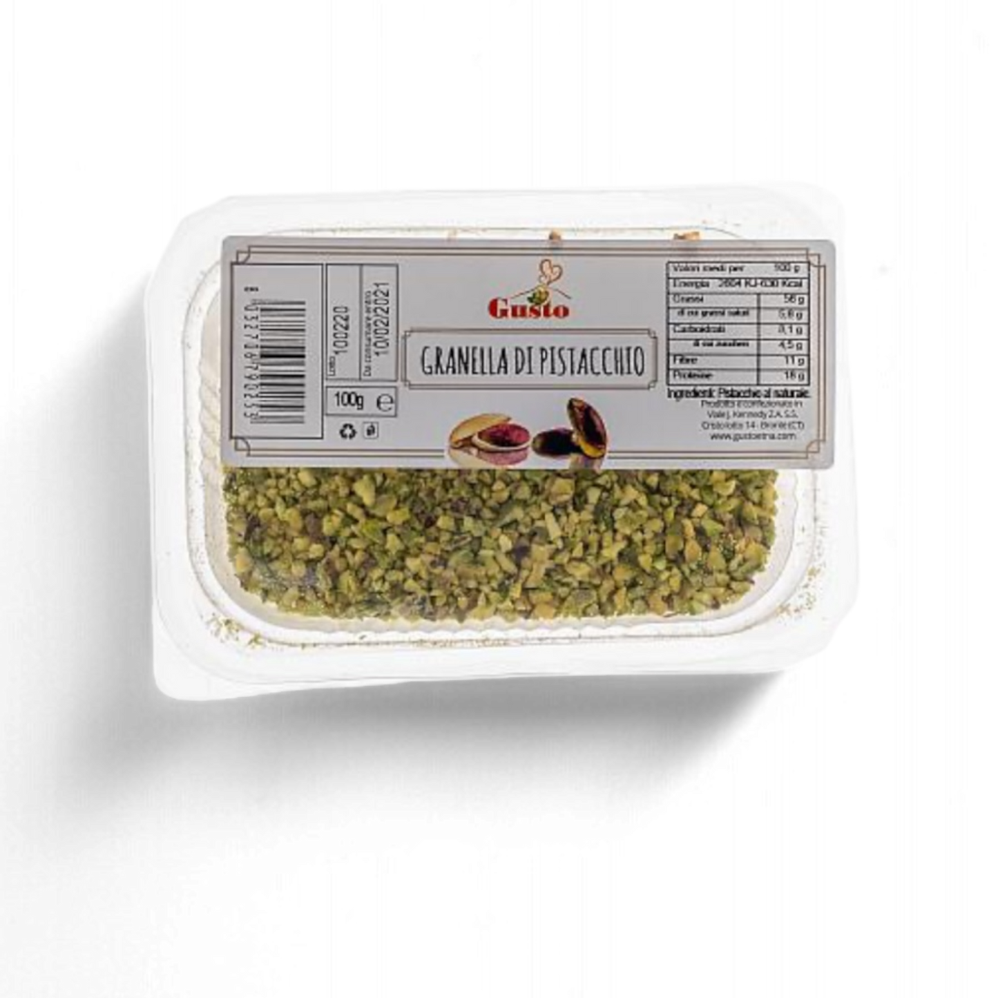 Gusto Etna - gehackte Pistazien - 100g