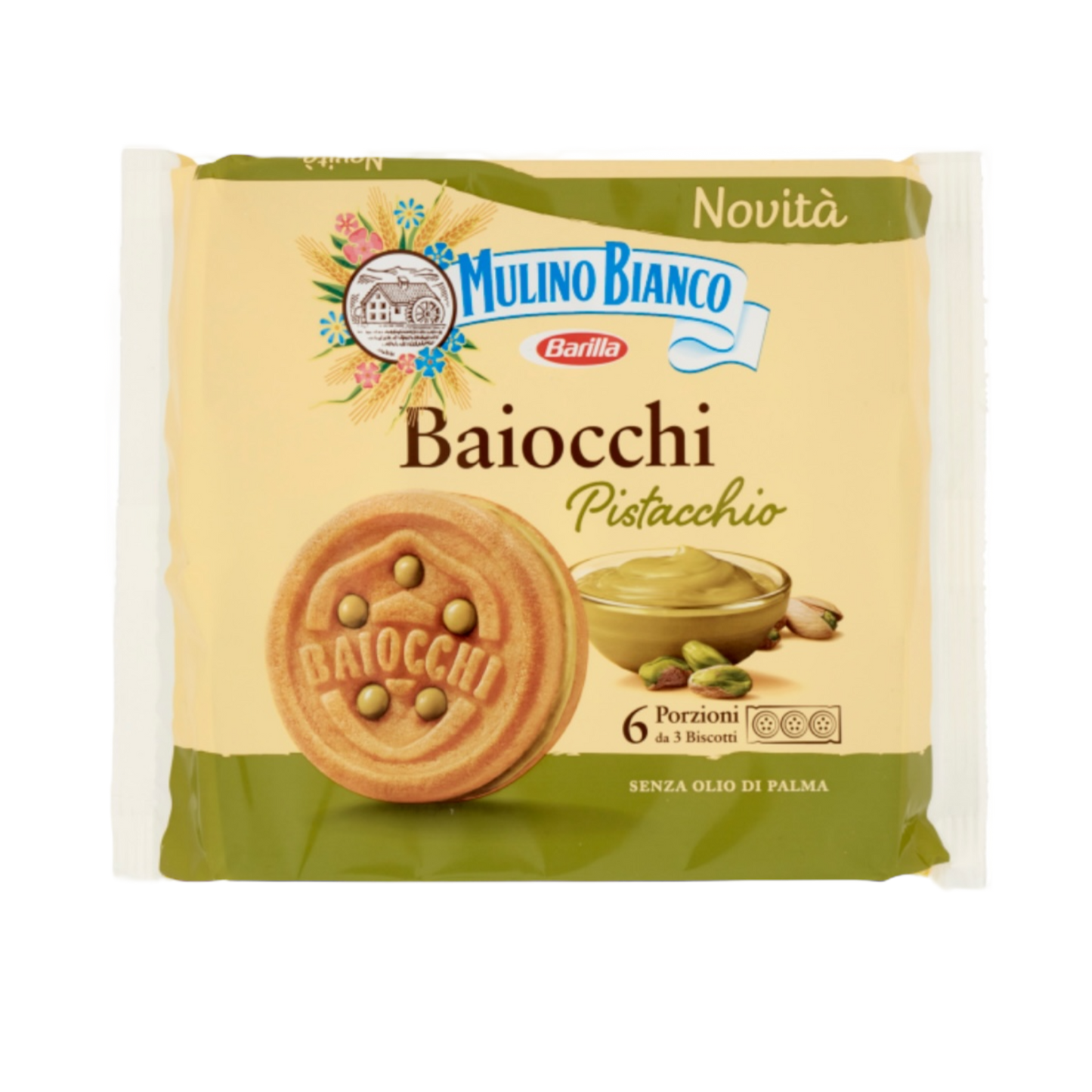 Baiocchi Pistazie - Mulino Bianco - 168g