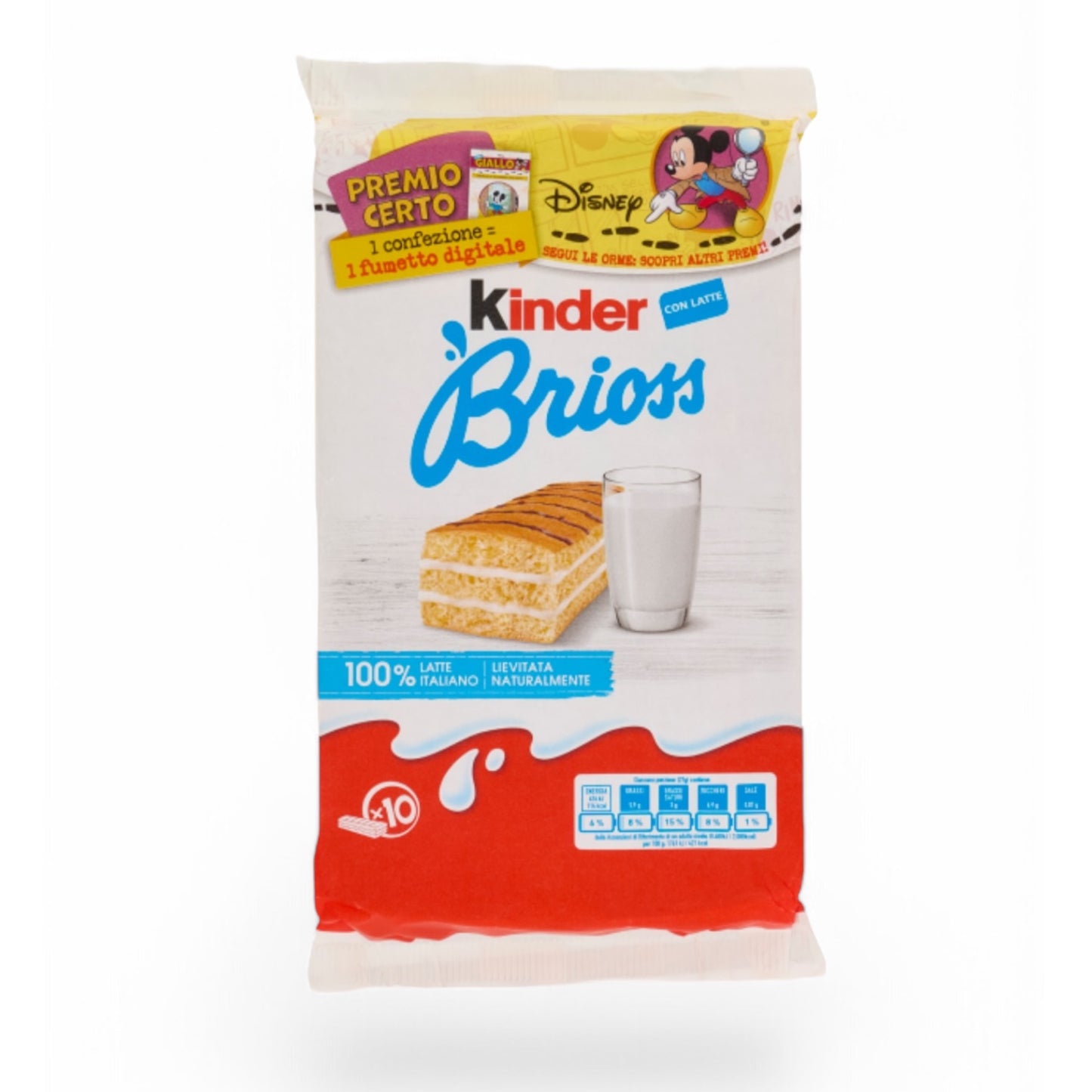 Ferrero Kinder - Brioss Latte - 280g