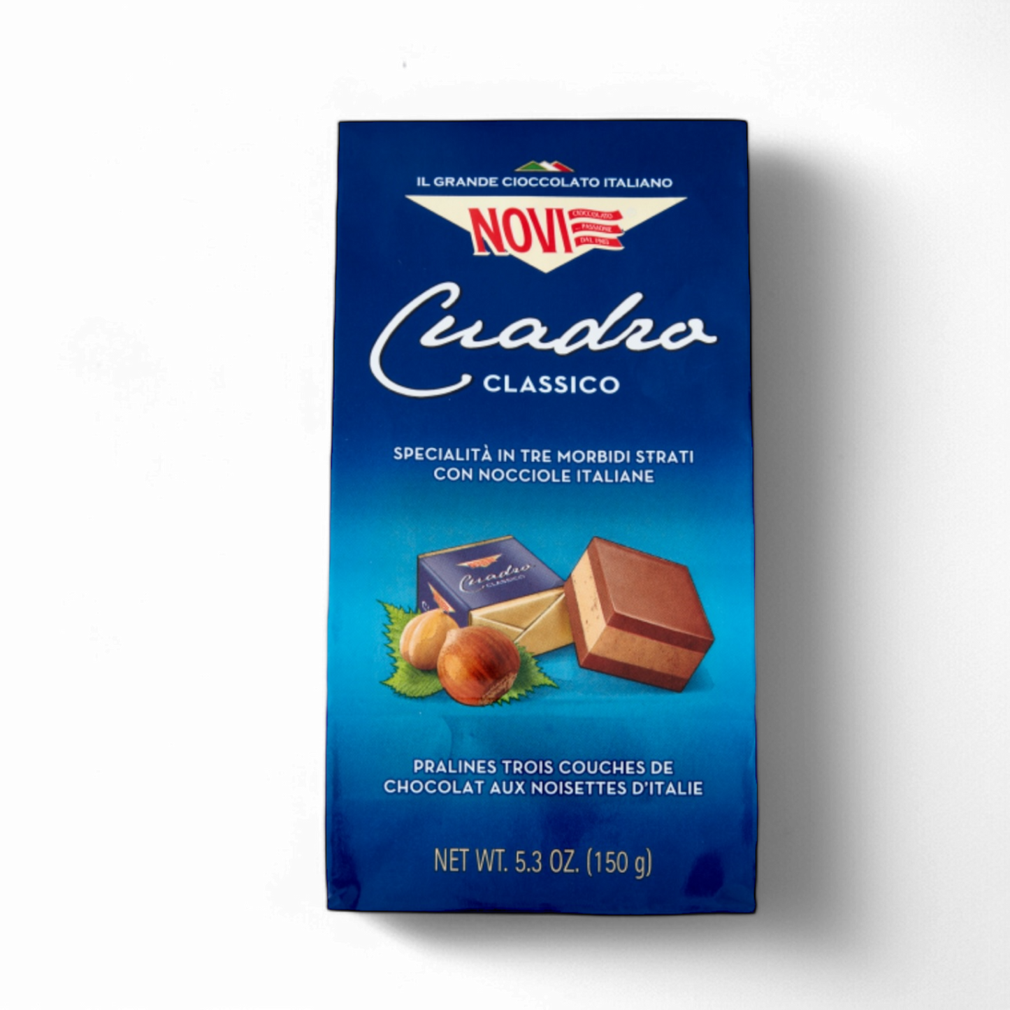 Novi - Cuadro Klassisch Haselnusspraline - 150g