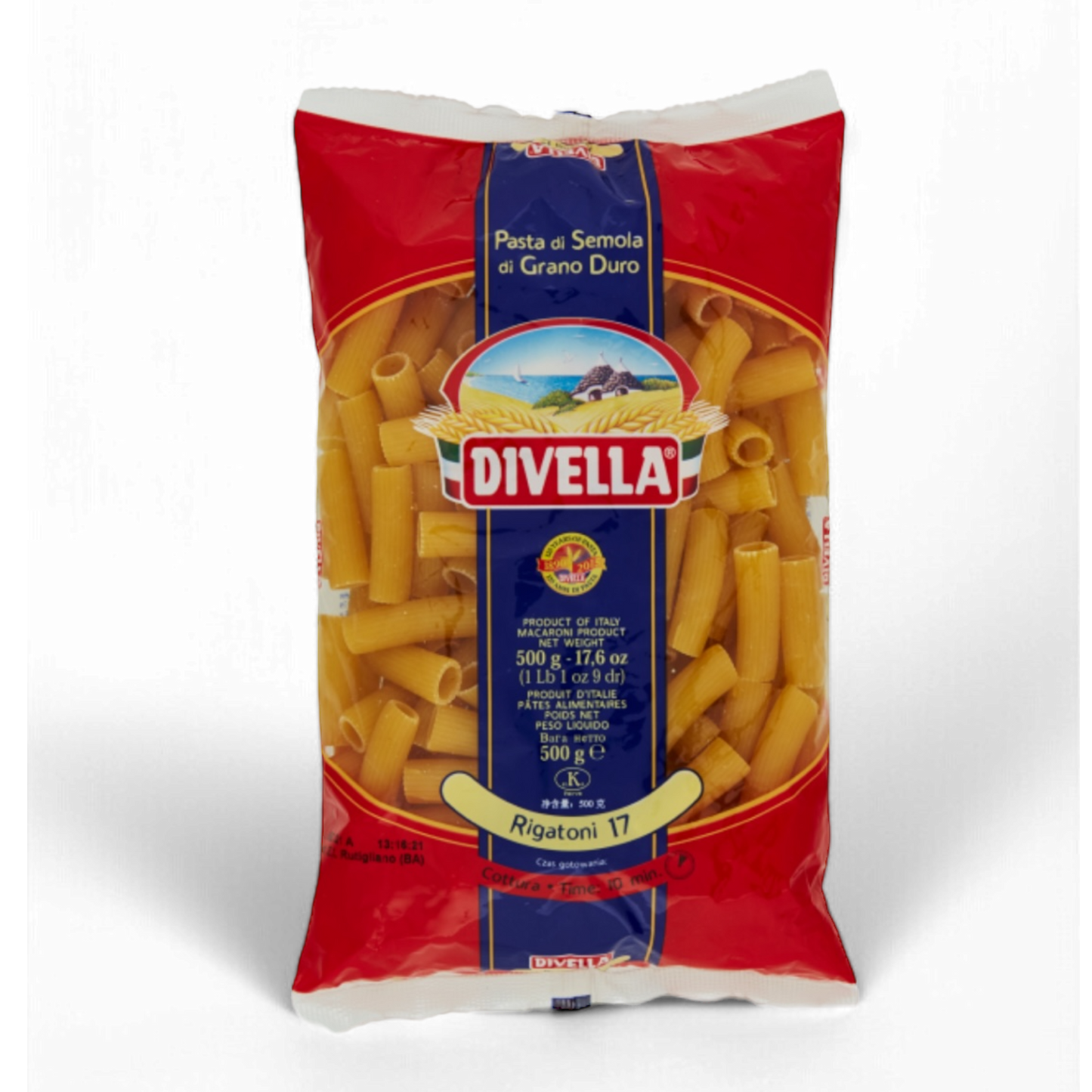 Divella - Pasta Rigatoni Nr. 17 - 500g