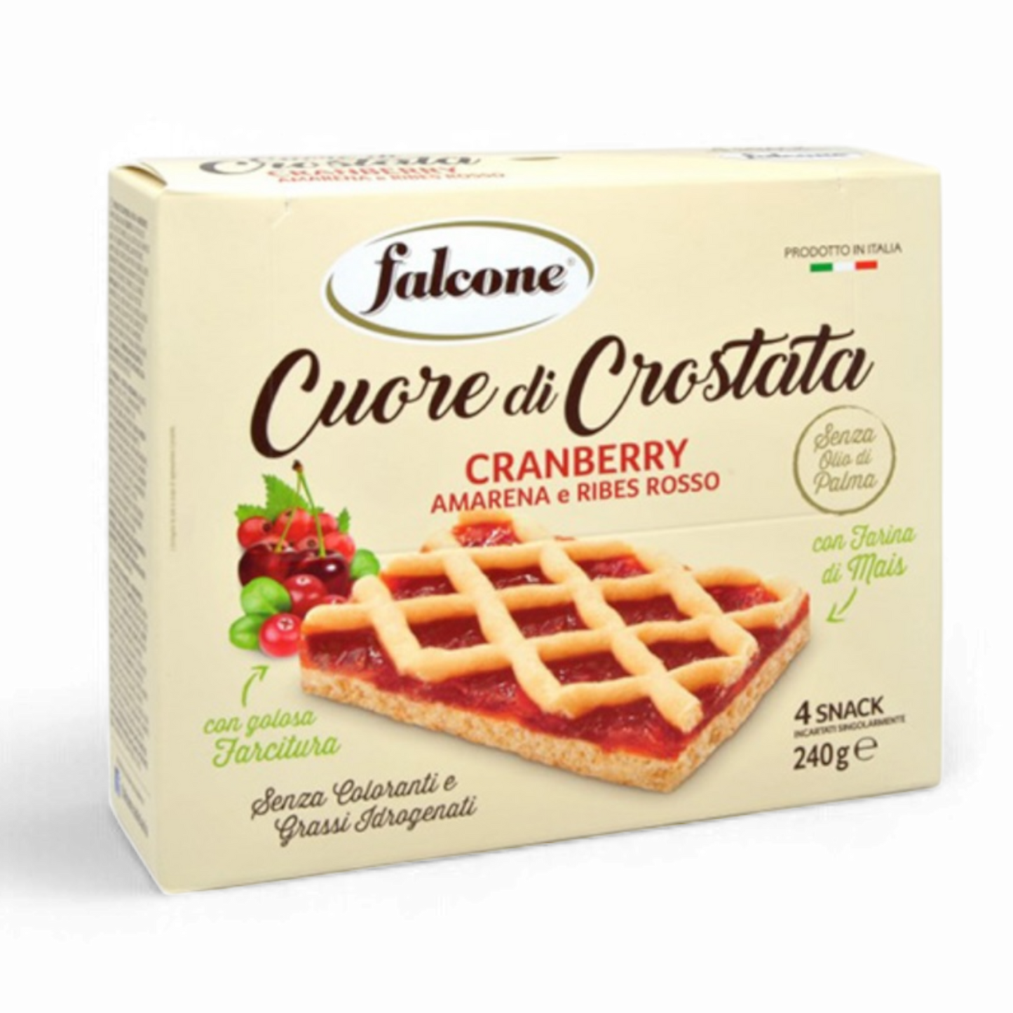 Falcone - Cuore di Crostata rote Früchte - 240g
