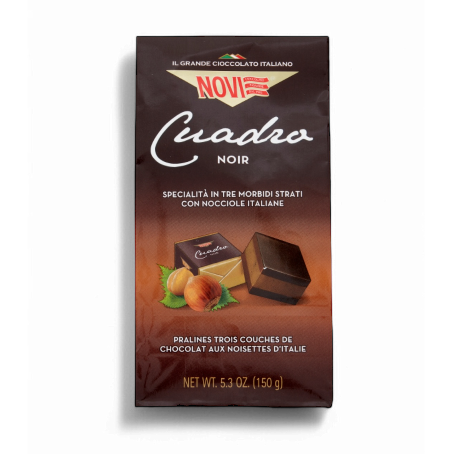 Novi - Cuadro Noir - Zartbitterpraline - 150g