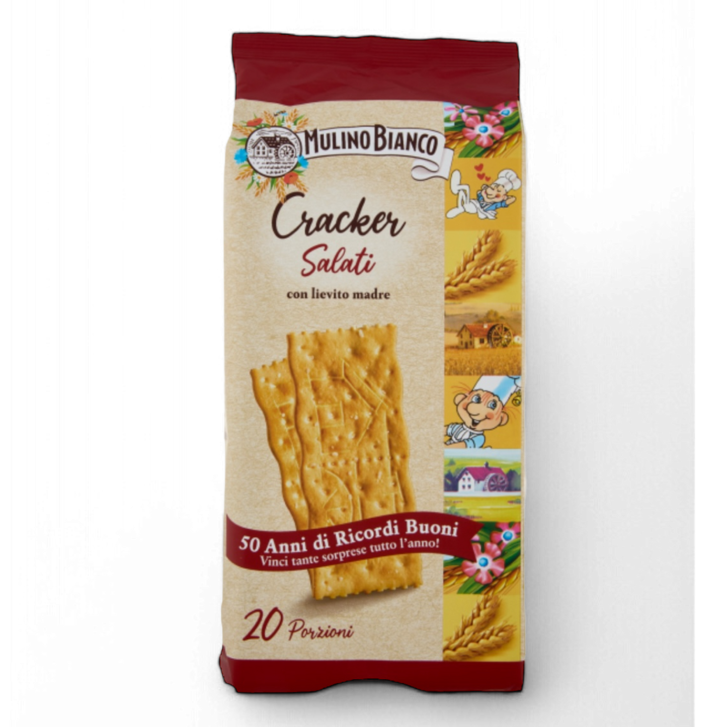 Mulino Bianco - salzige Crackers - 500g