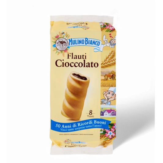 Mulino Bianco - Flauti mit Schokolade - 280g
