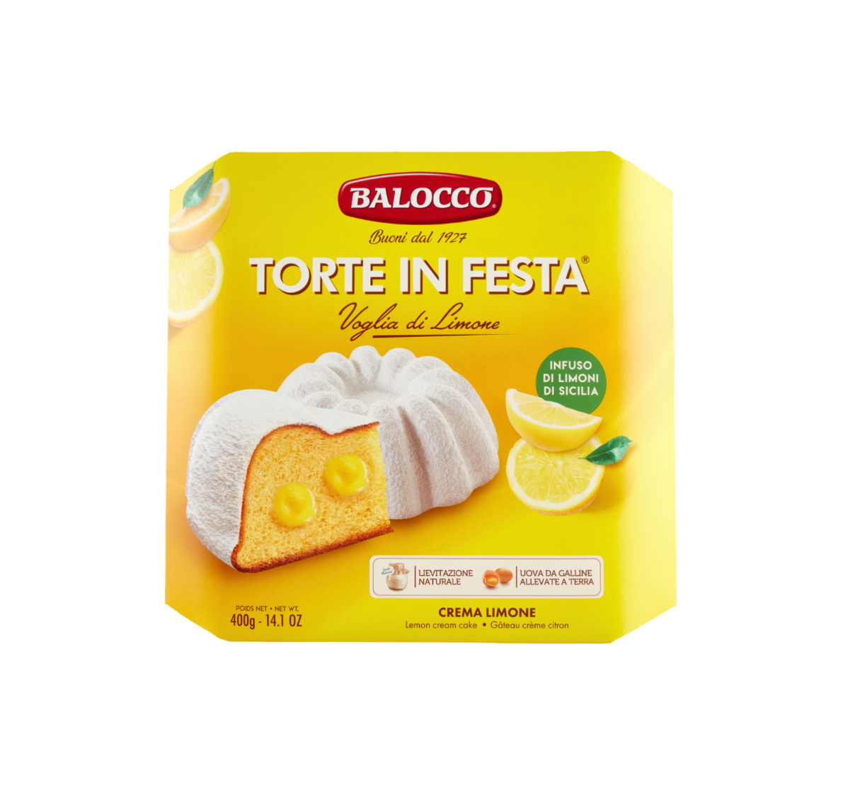 Balocco - Torta in Festa Zitrone - 400g