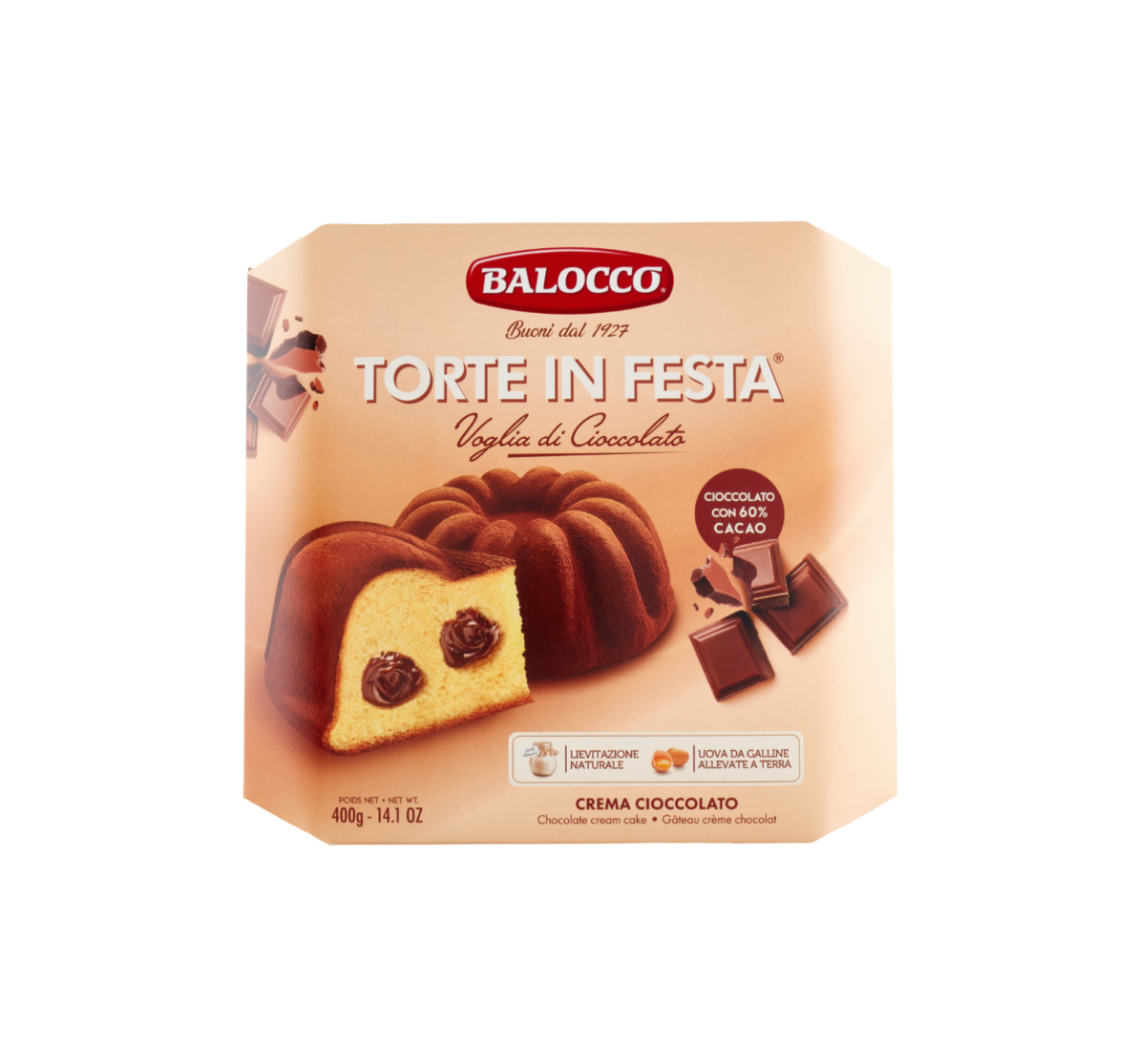 Balocco - Torta in Festa Schokolade - 400g