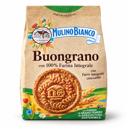 Mulino Bianco - Buongrano Vollkornkekse - 350g